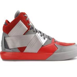 Adidas C-10 High Top Red Gray C77118 Brand NEW in Box